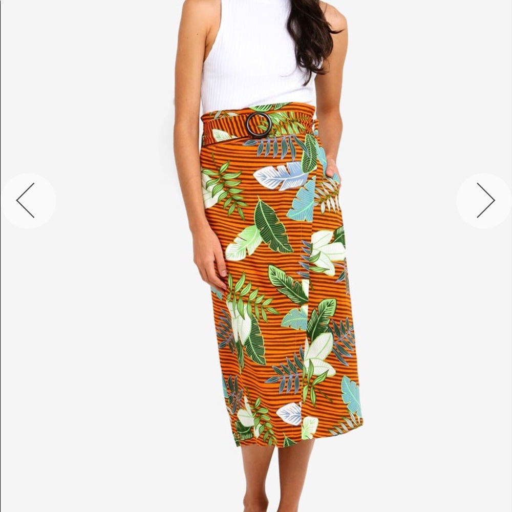 Cotton On Tropical HAWAIIAN🌴 Midi Skirt- XS